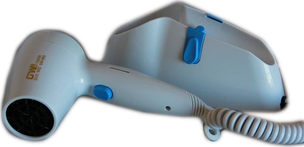 PHON ASCIUGACAPELLI DA PARETE MURO PER CASA ALBERGO HOTEL 1200 WATT GW-693 - 4