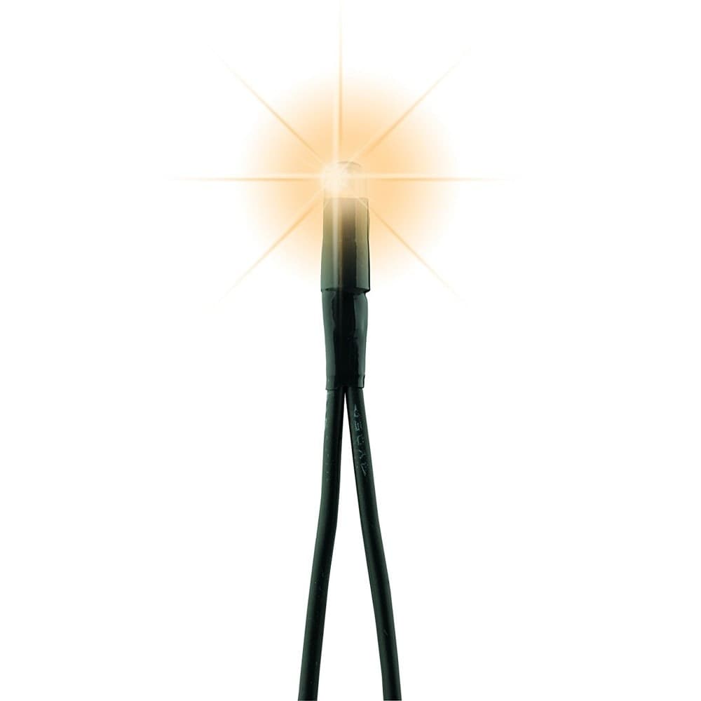 CATENA CANDELE NATALIZIE 100 LED BIANCO CALDO 942CM USO INTERNO DECORO NATALE - 2
