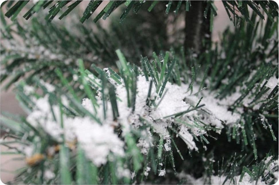 BUSTA DI NEVE ARTIFICIALE 300GR PER ADDOBBI ALBERO DECORAZIONI NATALIZIE - 2