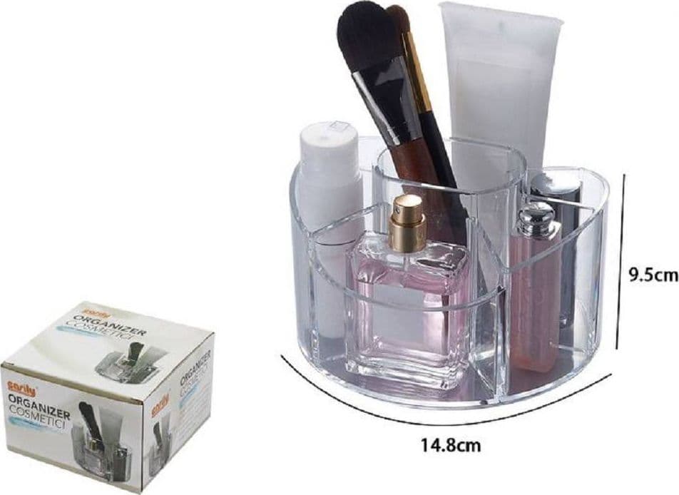 ORGANIZER TRASPARENTE CRILEX PER CREME TRUCCHI COSMETICI PROFUMI MAKE-UP 59063 - 2