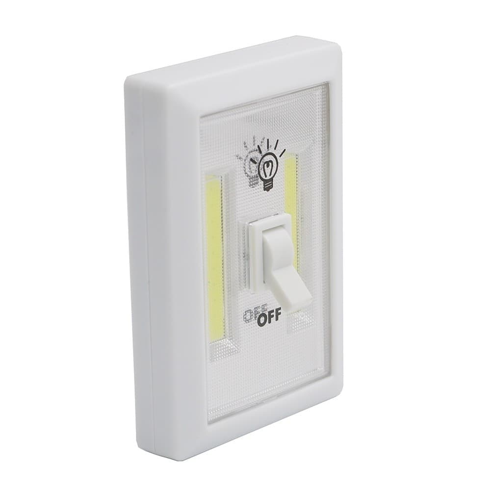 LUCE A LED COB SWITCH 2 STRIP LED LUCE ARMADIO CANTINA CREDENZA CASA 200 LUMENS - 3