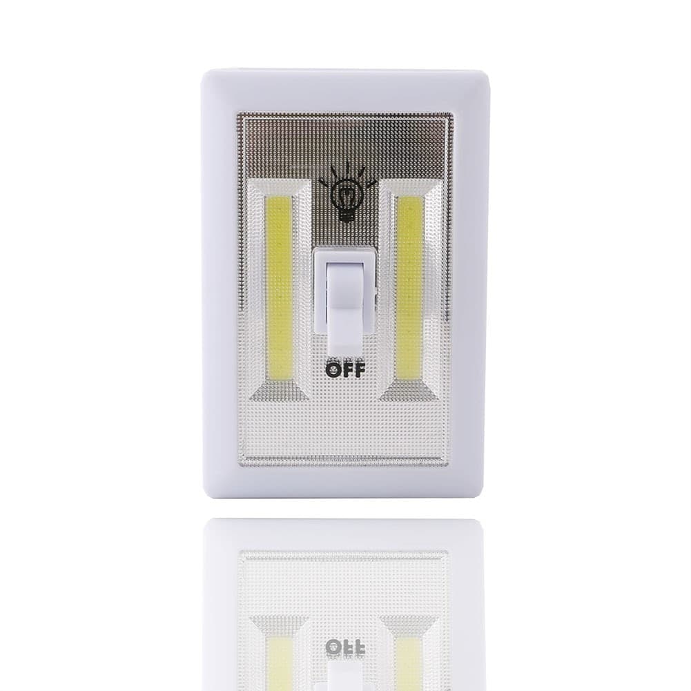 LUCE A LED COB SWITCH 2 STRIP LED LUCE ARMADIO CANTINA CREDENZA CASA 200 LUMENS - 8