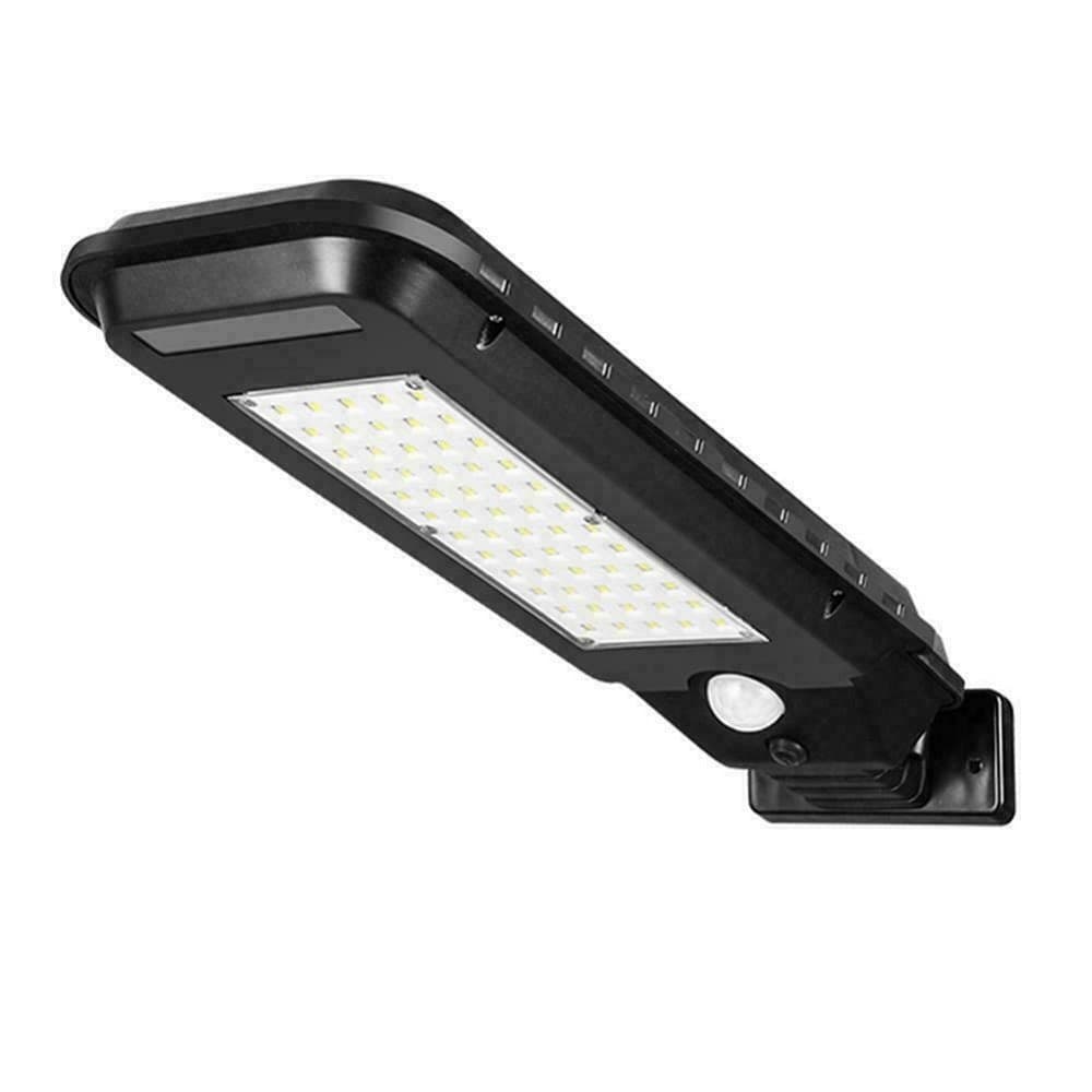 FARO LAMPIONE STRADALE PANNELLO SOLARE FOTOVOLTAICO SENSORE 60 LED SMD T-210B - 2