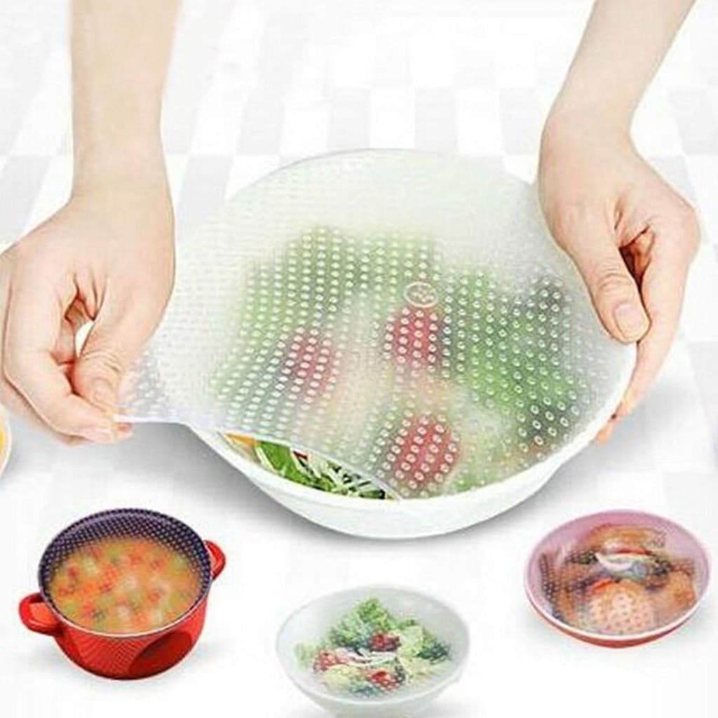 STRETCH AND FRESH SET DI 4 PELLICOLE PER ALIMENTI LAVABILE E RIUTILIZZABILE - 2