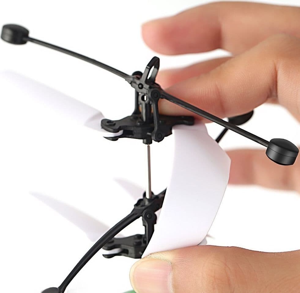 GIOCO PALLA SFERA VOLANTE GIOCATTOLO MINI ELICOTTERO AIRCRAFT LUMINOSO FLYING - 3