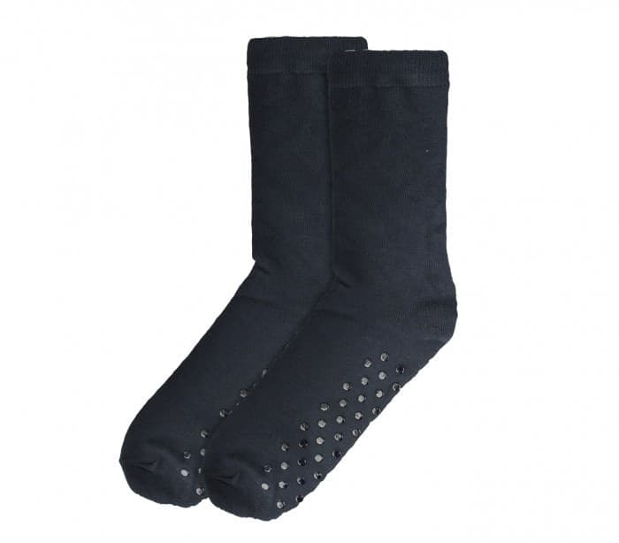 PACK 3 PAIA CALZINI DONNA MOD. VERA CON ANTISCIVOLO LT-1921A TG UNICA DAL 35 AL 40 - 3