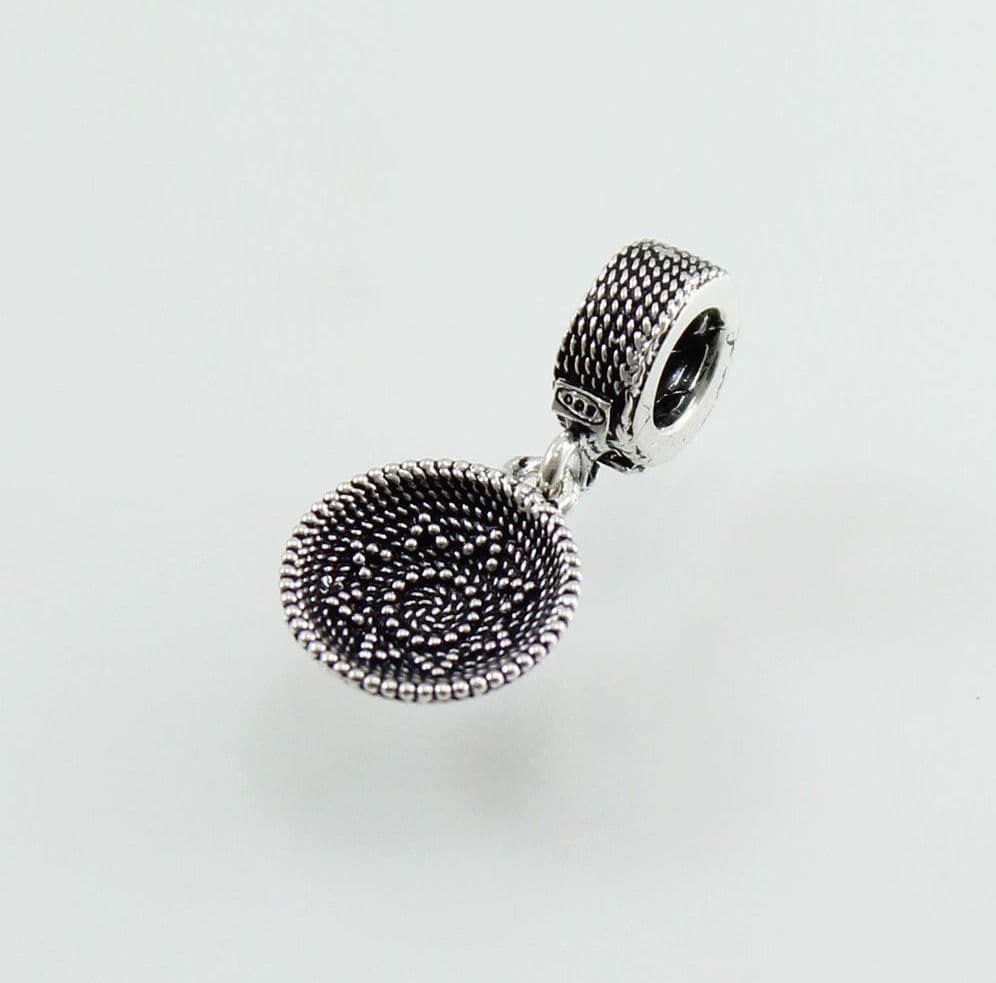 Charm Pendente Cestino Sardo in Argento Filu & Trama - 3