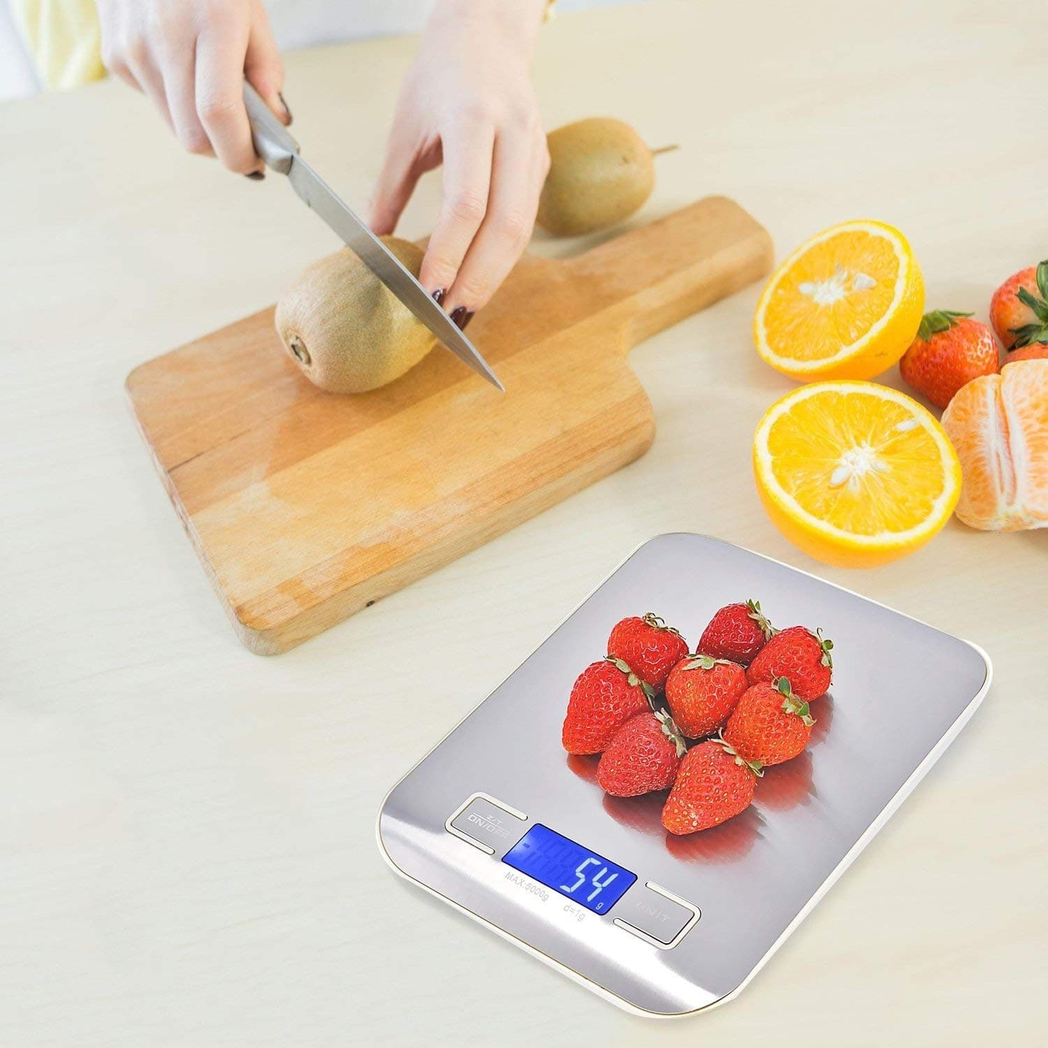 BILANCIA ELETTRONICA DIGITALE DA CUCINA DIGITALE IN ACCIAIO INOSSIDABILE MAX 5KG - 9