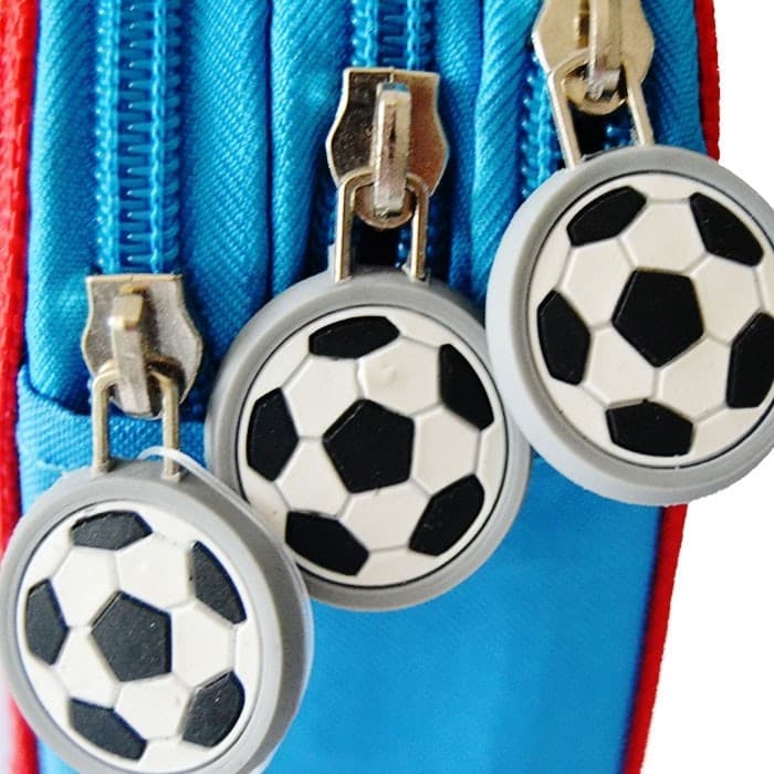 Astuccio a 3 Zip Disney Mickey Mouse con Accessori per la Scuola e il Disegno - 4