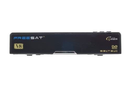 DECODER RICEVITORE TERRESTRE IP IPTV DVB T2/S2 FULL HD 1080P FREESAT V8 GOLDEN - 2