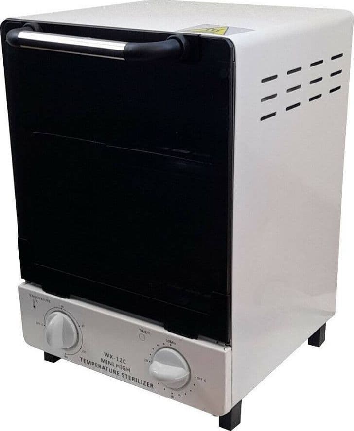 STERILIZZATORE A SECCO PROFESSIONALE PER ESTETICA PARRUCCHIERE 1000 WATT WX-12C - 4