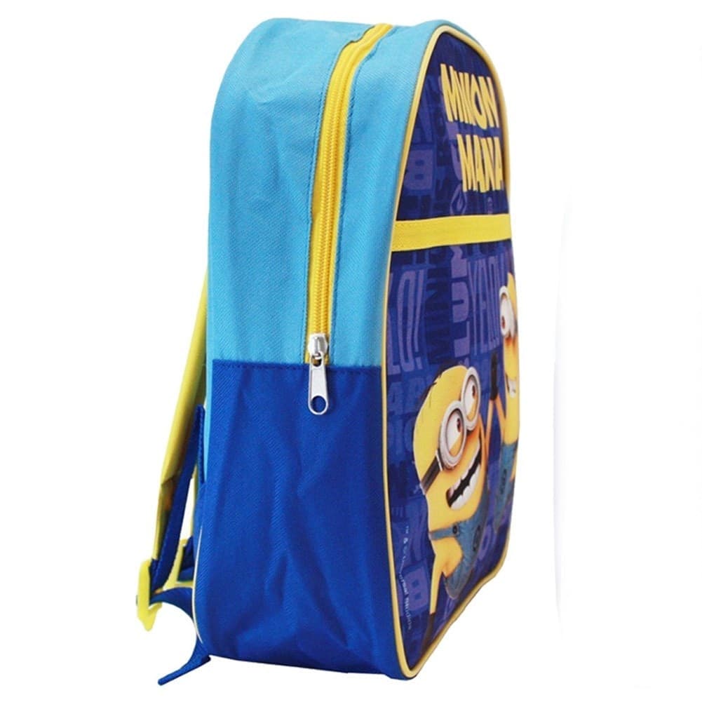 ZAINO MINIONS CATTIVISSIMO ME COLORE BLU BAMBINI ASILO TEMPO LIBERO ELEMENTARI - 3