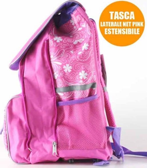 ZAINO ESTENSIBILE VIOLETTA MY SONG DISNEY CHANNEL SCUOLA BAMBINE ELEMENTARI - 3
