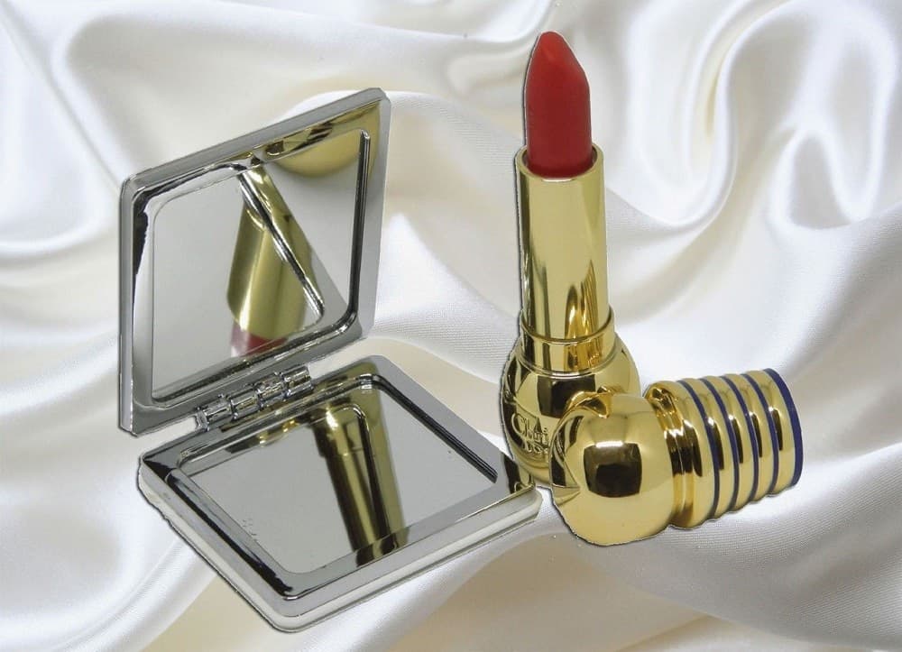SPECCHIETTO SPECCHIO DA BORSA BORSETTE PER DONNA MAKE UP RICHIUDIBILE IDEA REGALO - 3