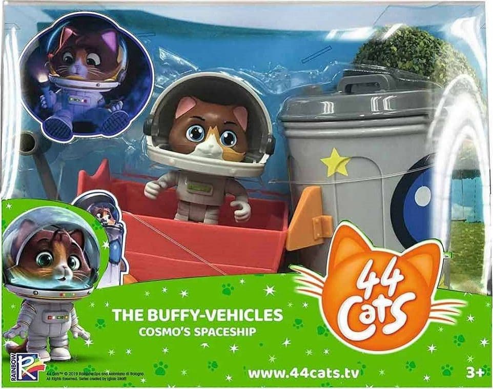 PERSONAGGIO COSMO 44 GATTI CON CAPSULA E ACCESSORI GIOCATTOLO BAMBINI - 4
