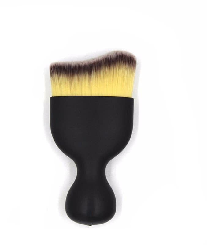 PENNELLO CURVO SETOLE FOLTE MORBIDE TRUCCO MAKE UP MINERALE CIPRIA FARD BLUSH - 3