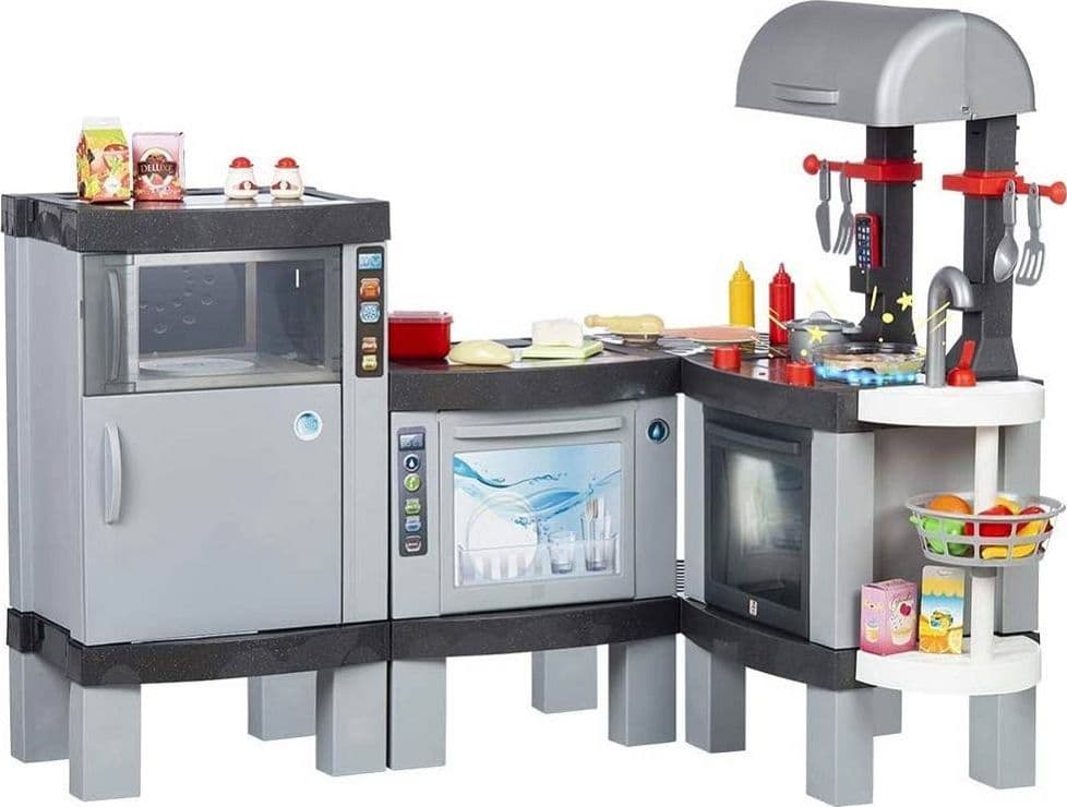 CUCINA GIOCATTOLO PER BAMBINI COOKING XL MODULABILE CON CIBI CHE CAMBIANO COLORE - 2