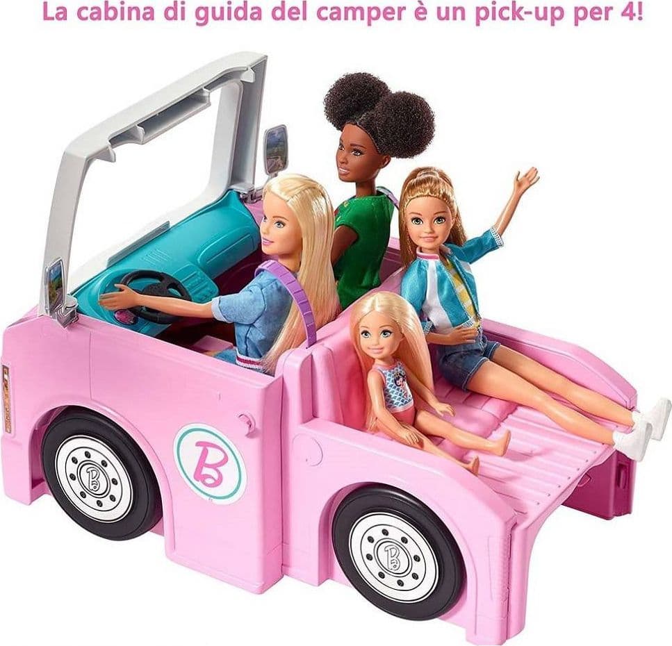 PLAYSET CAMPER DEI SOGNI 3 IN 1 CON 3 VEICOLI E 50 ACCESSORI GIOCATTOLO - 3