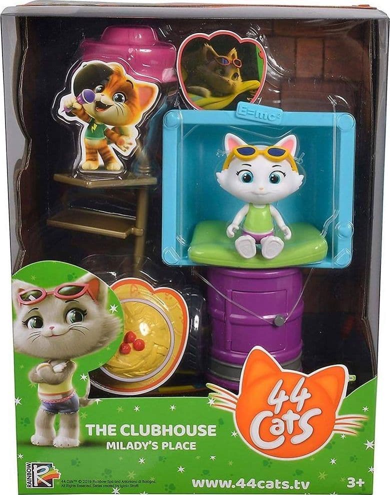 PLAYSET 44 GATTI PERSONAGGIO MILADY GIOCATTOLO BAMBINI CON ACCESSORI GIOCO - 5