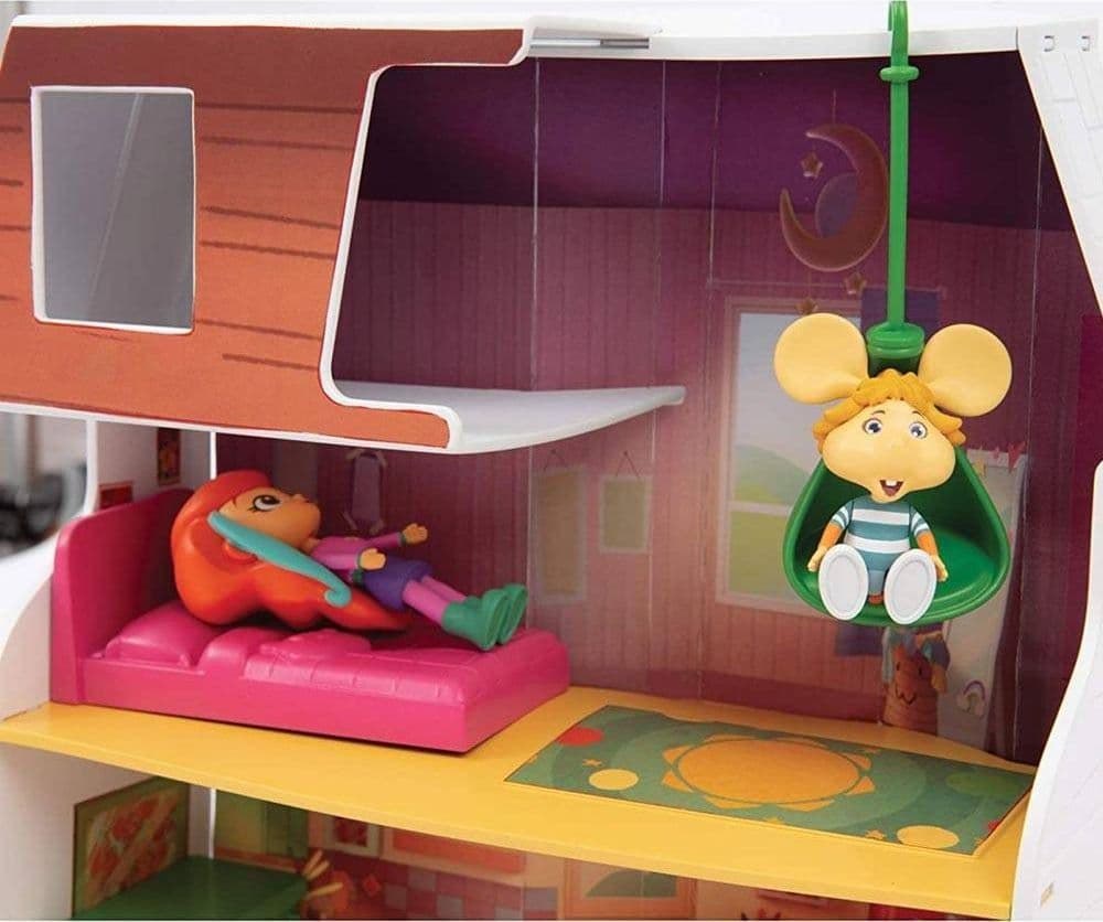 CASA DI TOPO GIGIO GIOCATTOLO BAMBINI CON 2 PERSONAGGI E ACCESSORI GIOCO - 4