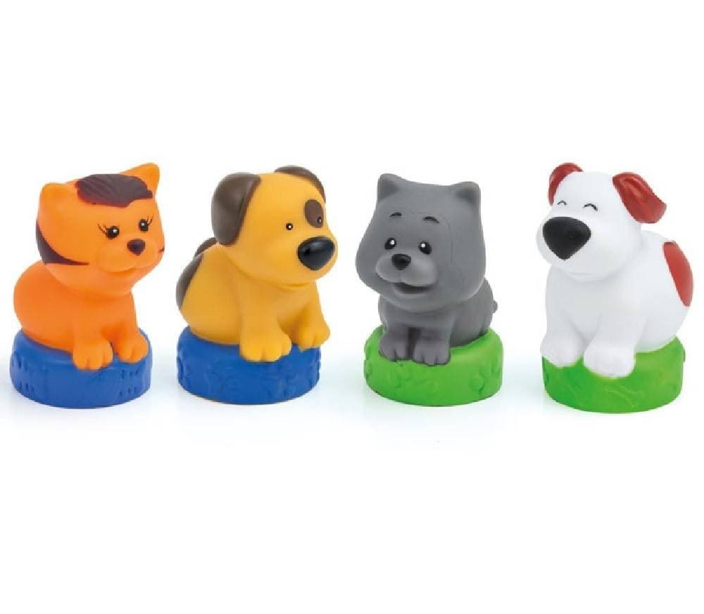 BABY CLEMMY HAPPY ANIMALS GIOCATTOLI PER L'INFANZIA MATTONCINI COLORATI ANIMALI - 2