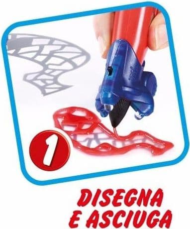 PENNA PER STAMPA DISEGNO VERTICALE 3D ARTE CON SET DI 2 COLORI INCLUSI 3D PEN - 2