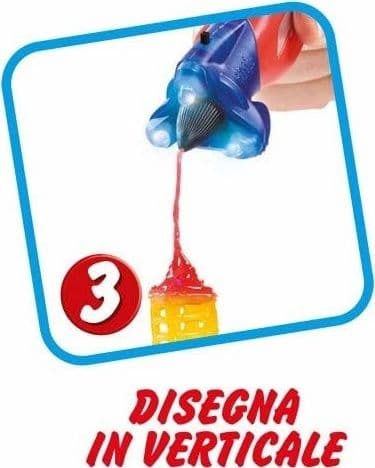PENNA PER STAMPA DISEGNO VERTICALE 3D ARTE CON SET DI 2 COLORI INCLUSI 3D PEN - 4