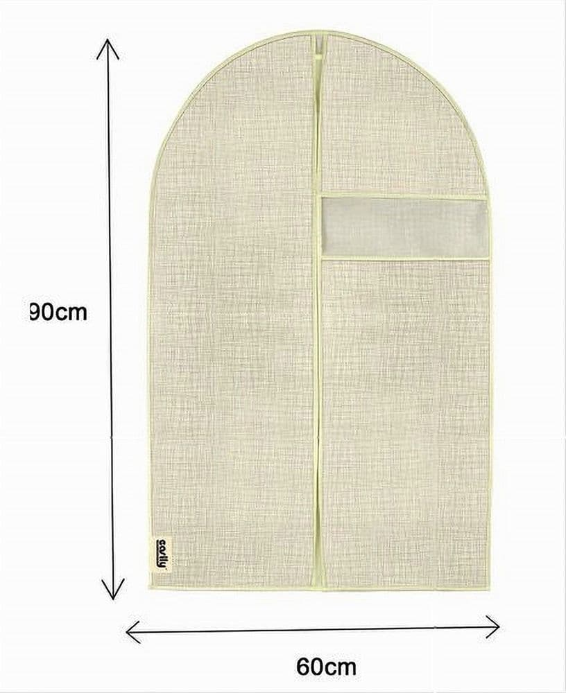 CUSTODIA TESSUTO COPRIABITO PORTA ABITO VESTITO GIACCA VIAGGI 60 X 90 CM 69706 - 3