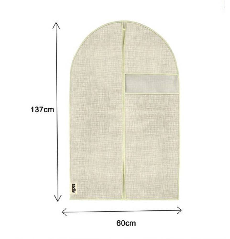 CUSTODIA TESSUTO COPRIABITO PORTA ABITO VESTITO GIACCA VIAGGI 60 X 137 CM 69708 - 3