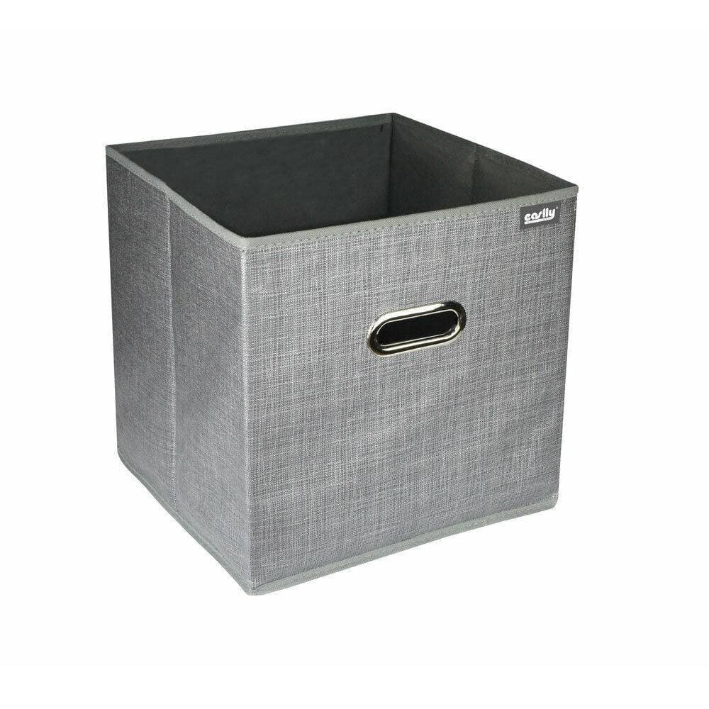 SCATOLA PORTA DOCUMENTI D'ARCHIVIAZIONE UFFICIO BOX PORTATUTTO 31X31X31CM 69688 - 2