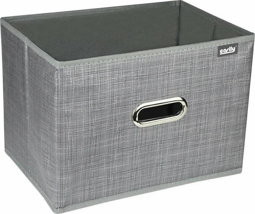 SCATOLA PORTA DOCUMENTI DI ARCHIVIAZIONE UFFICIO BOX PORTATUTTO 33X23X23CM 69687 - 2
