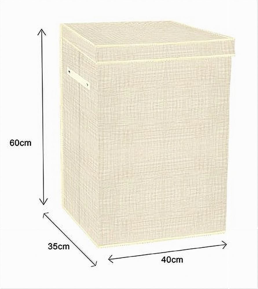 BOX CESTO CESTA SALVASPAZIO PORTATUTTO GIOCATTOLI BIANCHERIA 40X35X60 CM 79414 - 3