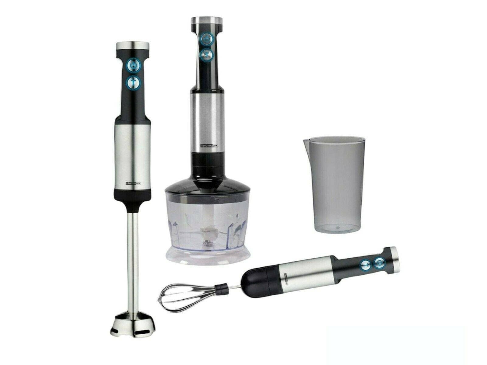 FRULLATORE AD IMMERSIONE 3IN1 LAME TITANIO 700W SBATTITORE TRITATUTTO MINIPIMER - 3