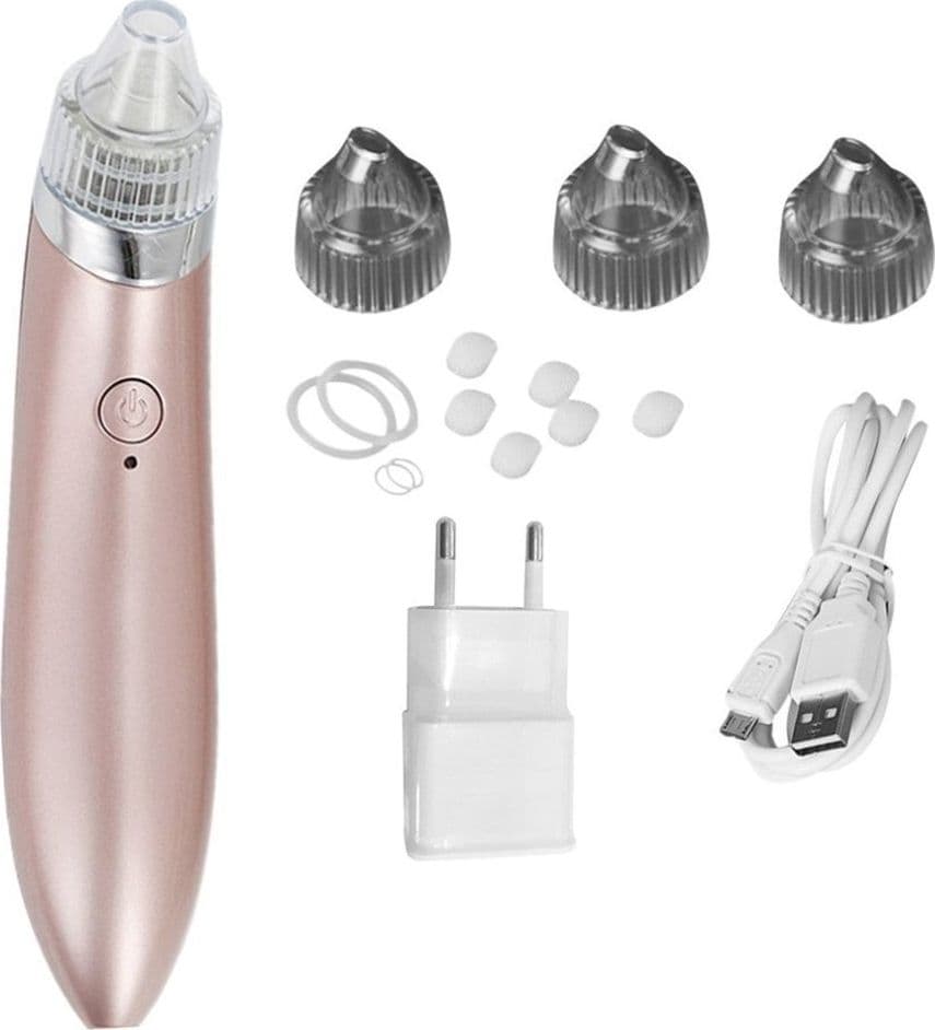 ASPIRATORE RIMUOVERE PUNTI NERI AD ULTRASUONI PULIZIA VISO FACCIALE PORTATILE - 4