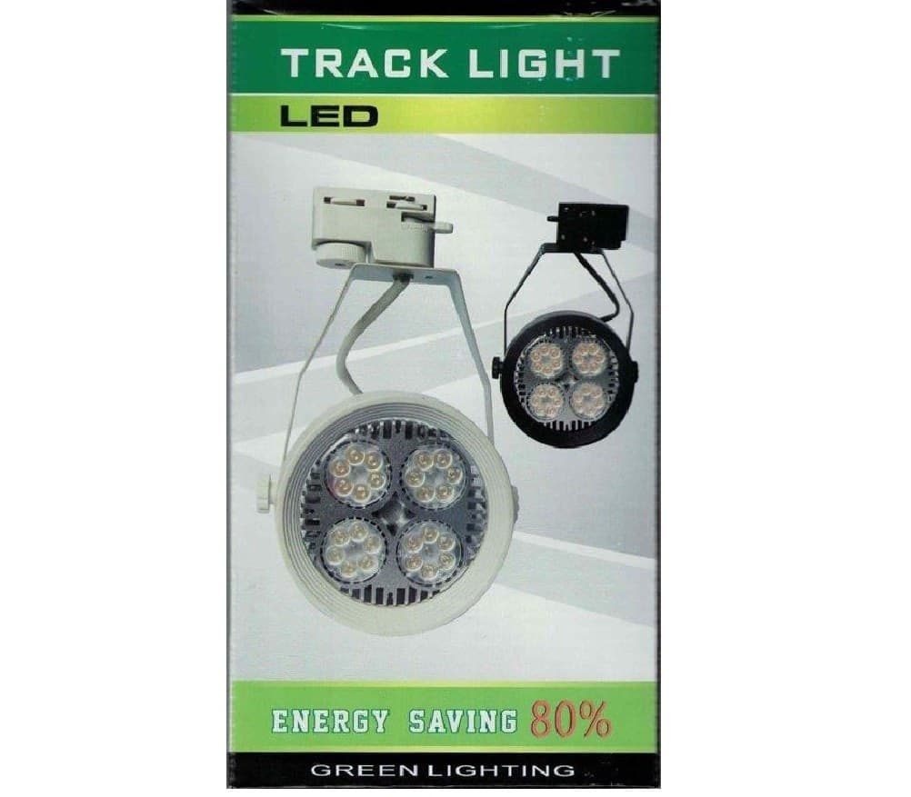 Track Light con Lampada PAR 40 watt VENTILATA ATTACCO E27 con portalampada - 3