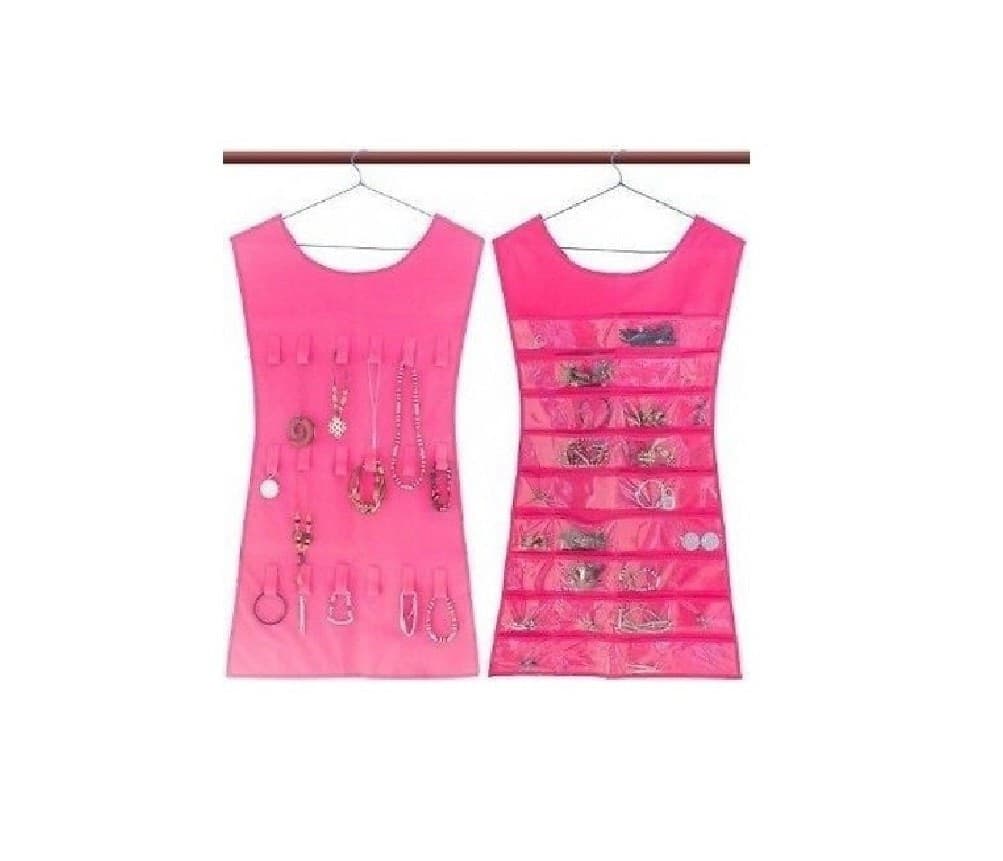 VESTITO ABITO PORTA GIOIE ESPOSITORE ORECCHINI BRACCIALI ANELLI BIGIOTTERIA