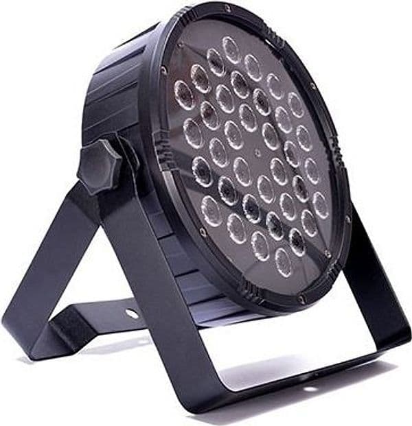 PROIETTORE DMX 512 EFFETTO LUCE FLAT PAR LIGHT RGB ALTA LUMINOSITA 36 LED 36W - 2