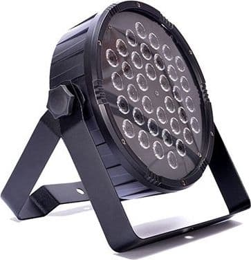 PROIETTORE DMX 512 EFFETTO LUCE FLAT PAR LIGHT RGB ALTA LUMINOSITA 36 LED 36W - 2
