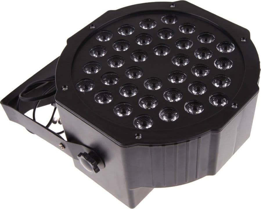 PROIETTORE DMX 512 EFFETTO LUCE FLAT PAR LIGHT RGB ALTA LUMINOSITA 36 LED 36W - 4