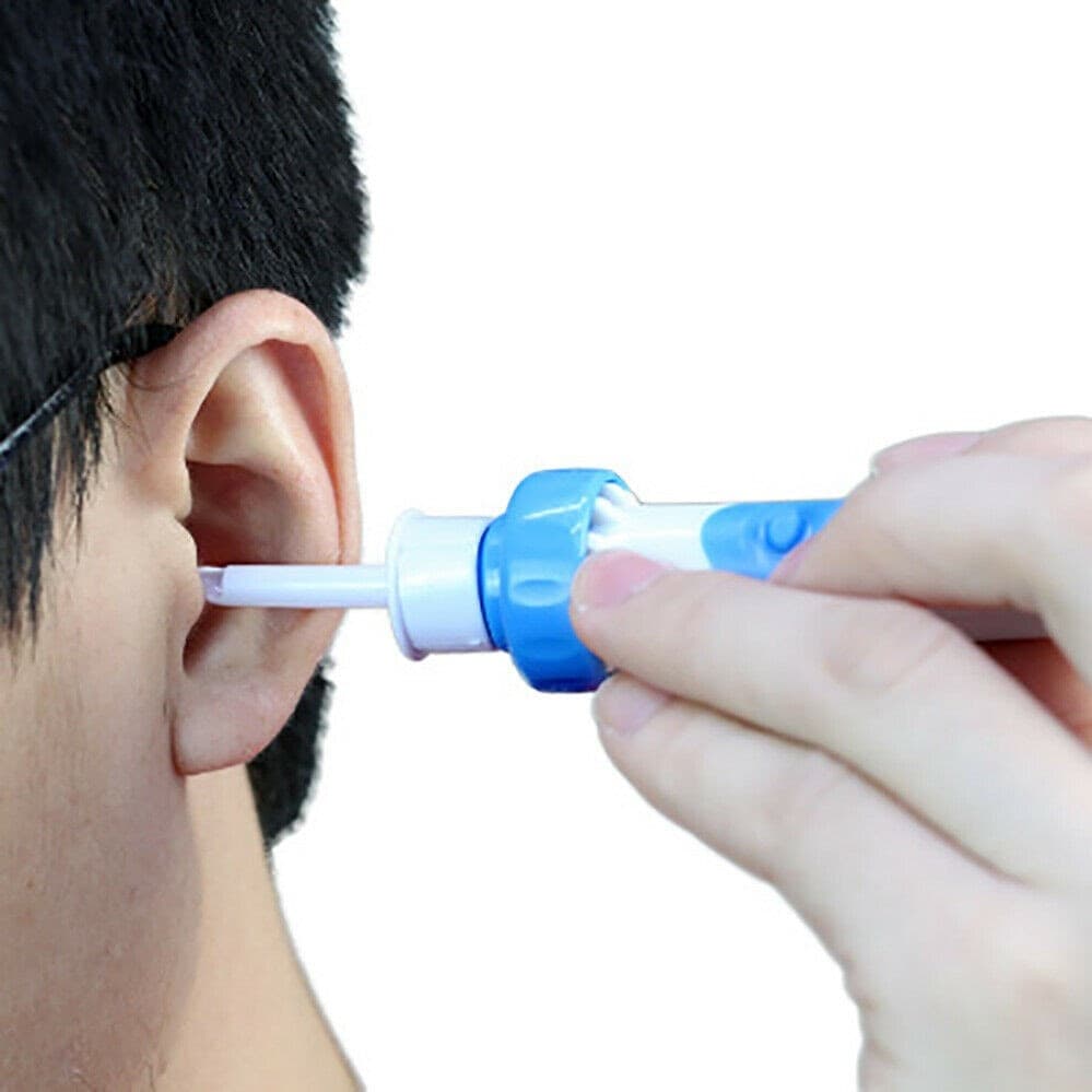 PULISCI ORECCHIE ASPIRA ELIMINA RIMUOVI LEVA PULIZIA CERUME A BATTERIE INDOLORE - 9