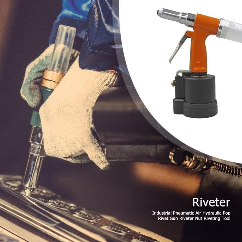 RIVETTATRICE INDUSTRIALE IDRAULICA PNEUMATICA AD ARIA COMPRESSA SPARACHIODI - 13