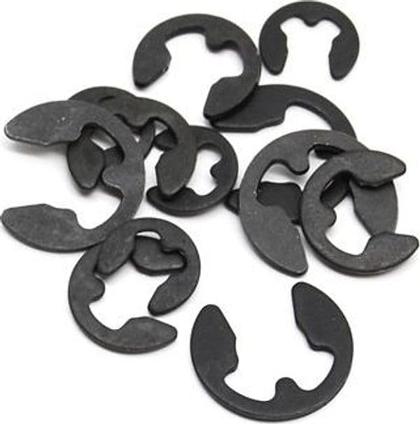 ANELLI ELASTICI SEEGER KIT DA 300 PZ ASSORTITI RONDELLE ANELLO ELASTICO E-CLIPS - 4