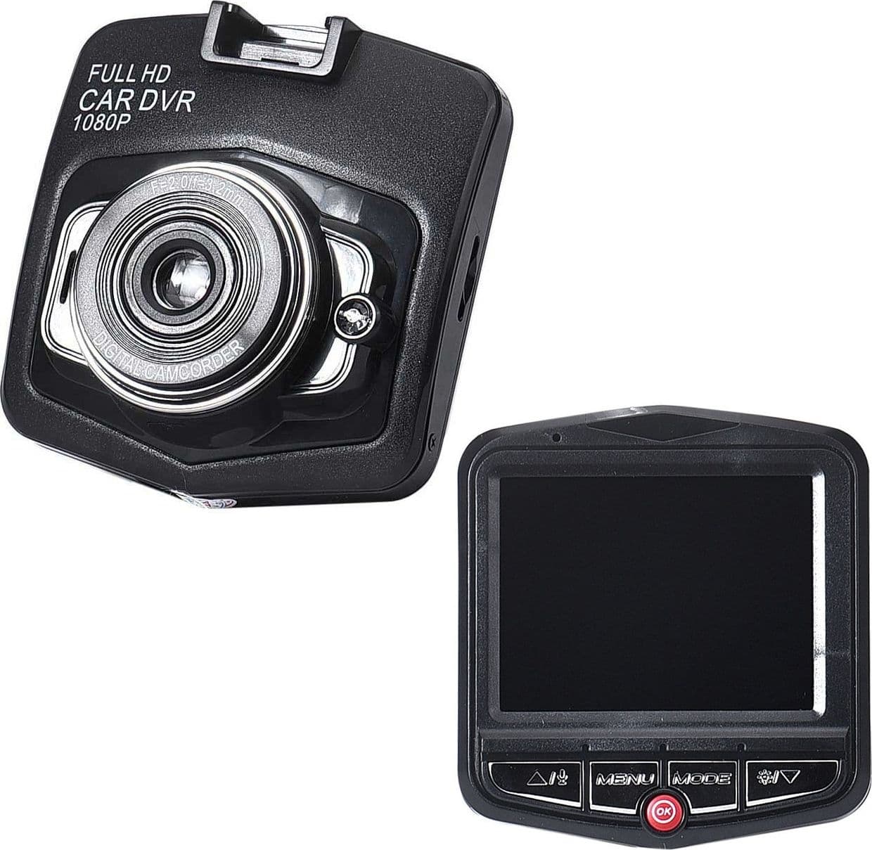 MINI TELECAMERA DVR PER AUTO FULL HD 1080P MONITOR LCD 2.4 SD VIDEO CAMERA - 2