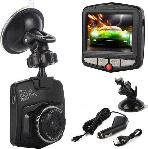 MINI TELECAMERA DVR PER AUTO FULL HD 1080P MONITOR LCD 2.4 SD VIDEO CAMERA - 5