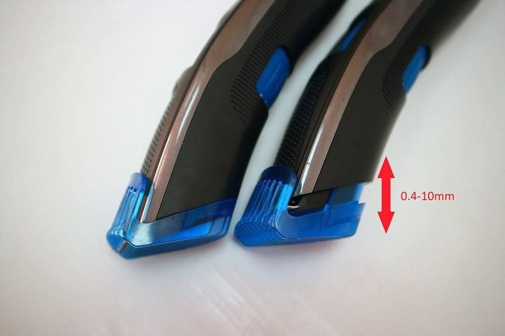 TAGLIACAPELLI PROFESSIONALE A BATTERIA GM-6127 REGOLABILE TRIMMER CAPELLI BARBA - 4
