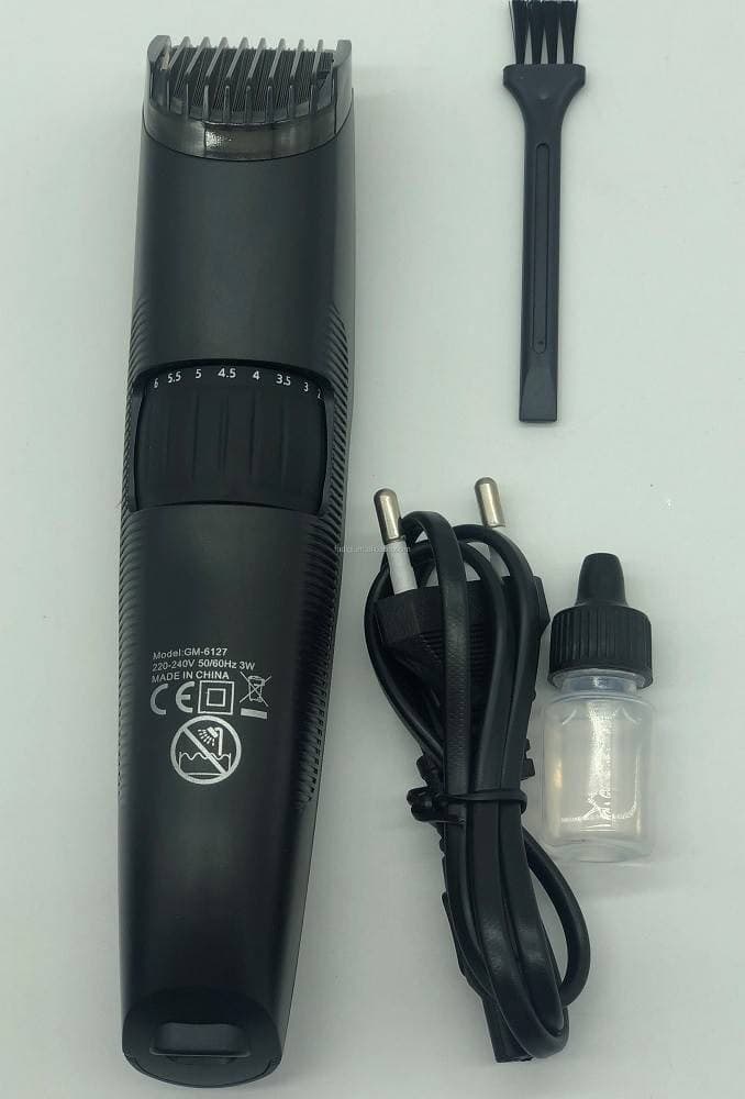 TAGLIACAPELLI PROFESSIONALE A BATTERIA GM-6127 REGOLABILE TRIMMER CAPELLI BARBA - 2
