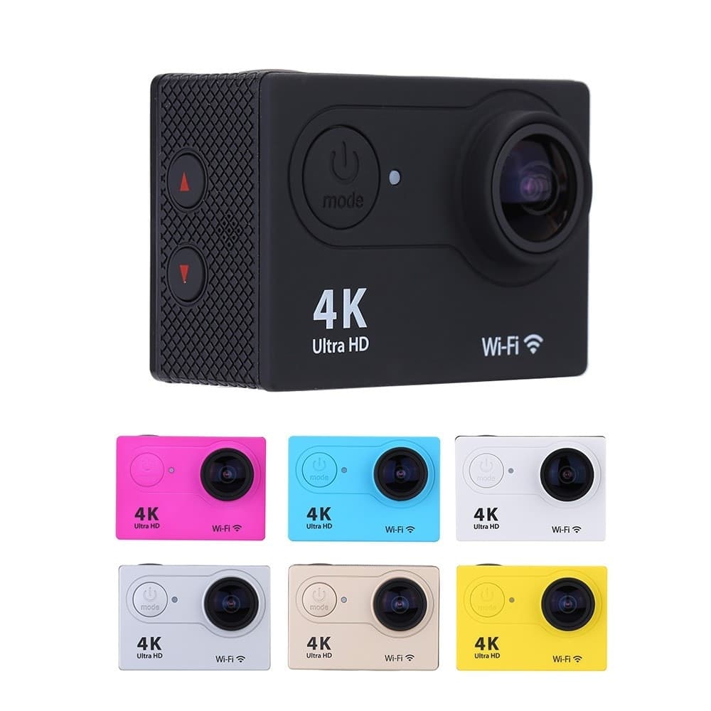 ACTION CAMERA 4K ULTRA HD PRO CAM WiFi WIRELESS SPORT GO VIDEOCAMERA SUBACQUEA - 4