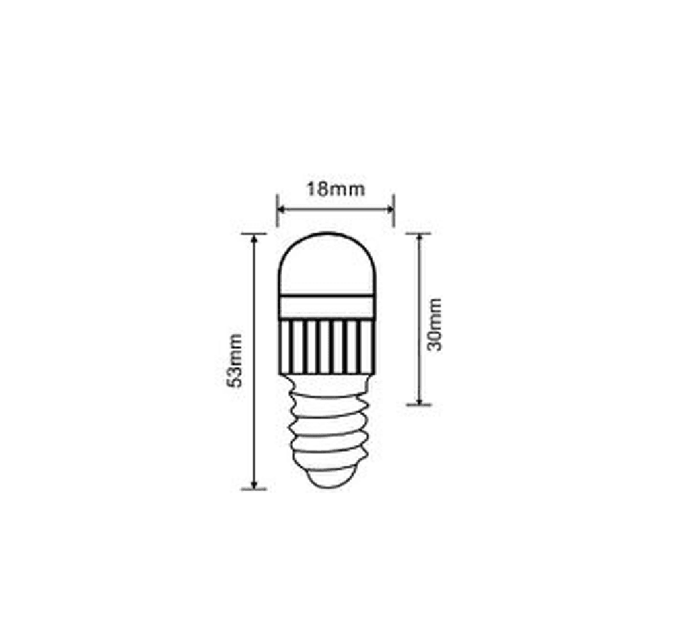 LAMPADINA LED 3.5 WATT E14 LUCE FREDDA 6500K CALDA 3000K NATURALE 4000K - 2
