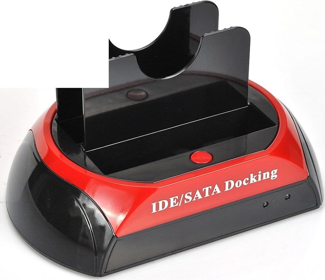 DOCKING STATION HARD DISK 3,5 2,5 SATA IDE 2 HD HDD BOX CASE USB SD TF MS