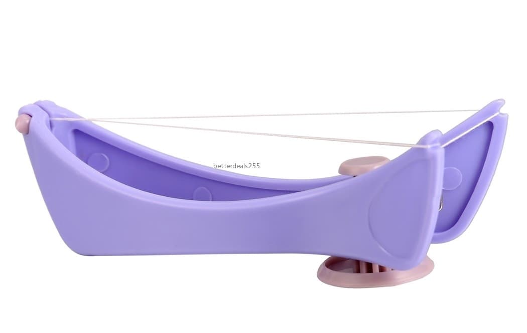 DEPILATORE EPILATORE DONNA RIMUOVI PELI VISO ROLLER A MOLLA FILO ARABO SLIQUE - 5